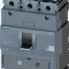 Wyłącznik kompaktowy MCCB, 3-biegunowy, 200A, 690V, 500V, Stałe, Siemens, 3VA