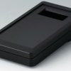 ABS handheld enclosure, (L x W x H) 152 x 83 x 33.5 mm, black (RAL 9005), IP65, A9073419