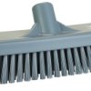 Szczotka do szorowania, dł. włosia: 46mm, Twardy, Szary, PET, zastosowanie: Uniwersalny środek czyszczący, Szczotka do