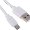 RS PRO Kabel USB z gniazdem IC Męski Złącze A USB typu A Złącze B Micro USB typ B Męski dł. 1 m USB 2.0 kolor: Biały
