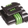 Złącze motoryzacyjne 4-pinowe Delphi 1-rzędowe Żeńskie Czarny Metri-Pack 150 Kabel 15337220 Złącze motoryzacyjne