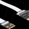 64221 Converter M.2 Key B+M > Mini PCIe, 10 / 20 / 30 cm
