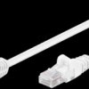 94162 Cat.5e 0050 Patch (1x90°) white  0.50m