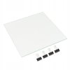 Glass Heatbed Tray 200x200x4 mm Anet, Grinded + 4 Clips
