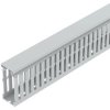 Wiring duct, (L x W x H) 2000 x 25 x 60 mm, PC/ABS, light gray, 6132550, 1 piece with 2 meters