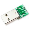 Wtyk USB-A 4 Pin PCB Płytka złącze męskie gniazdo
