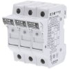 Eaton CHCC3DIU Uchwyt bezpiecznika 3-fazowy Kompatybilne bezpieczniki 10,3 x 38 mm 3 styki 30 A 600 V 4 szt.