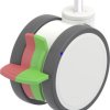 Blickle 936038 LKDX-PATH 125XK-RIFI-GSX12 Podwójna rolka z tworzywa sztucznego Średnica koła: 125 mm Maksymalne obciążen