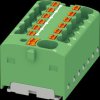 1046965 PTFIX distributor block, 4/12x1.5, green