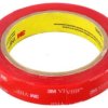 3M 4905 19MM 5.5M Taśma: mocująca W: 19mm L: 5,5m Thk: 500um akrylowy UL-746C