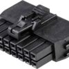 Molex 1053081216 Obudowa złącza pin żeńskiego na kabel Molex MOL Power & Signal Sol., piny: 16, 6.5 A, 1 szt.