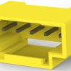 Connector, 5 pole, pitch 2.5 mm, straight, yellow, 5-1971800-4