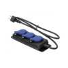 Przedłużacz warsztatowy bryzgoszczelny IP44, 3 gniazda 2P+Z IP44, przewód gumowy, H05RR-F 3x1,5mm², długość 3m,OR-AE-13295/3M