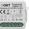 Moduł OXT mini przekaźnik 3 obwody ZigBee TUYA