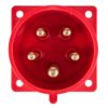 Wtyczka Tablicowa 32A 5P 400V Czerwona Ip44 625-6