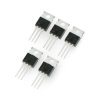 Tranzystor N-MOSFET IRF520NPBF - THT - 5szt.