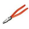 Knipex 02 01 180 SB High Leverage Combination Pliers PVC Grip 180mm (7in)