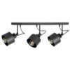 Lampa Loft Abi P3 Czarna 3Xe27 Plafon