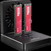 ADSA-M2C22 Docking station, 2x M.2 NVMe/SATA SSD