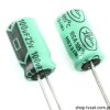RGA101M1ESA 100uF 25V Electrolytic Radial RADIAL LELON