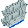 Socket contact insert, 48B, 48 pole, equipped, cage clamp terminal, with PE contact, 09330242788