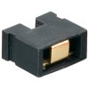 Fischer Elektronik CAB 6 05 G S Jumper 1x2 2.54mm Pitch Gold Plated Black