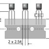 Bipolar junction transistor, PNP, -100 mA, -45 V, THT, TO-92, BC557A