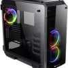 Thermaltake View 71 TG Midi Tower Obudowa do komputera czarny z 2 wentylatorami, z okienkiem, z filtrem przeciwkurzowym
