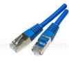 Patchcord FTP, kat6, 1,0m, niebieski, LSOH/LSZH