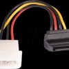 93030 S-ATA power adapter, angled, 0.12 m