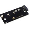Waveshare PCIe TO M.2 adapter (B), Supports NVMe Protocol M.2 Solid State Drive, High-speed Reading/Writing, Supports Raspberry