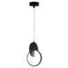 Lampa Wisząca Circlo Do Nowoczesnego Salonu Źródło Led Ctt Lp-1311/1P Bk...