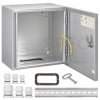 Obudowa hermetyczna rozdzielnica nierdzewna INOX 304 z płytą montażową 300x300x200mm IP65 natynkowa NEKU