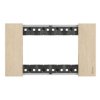 LIVING NOW Ramka 4 moduły - gold KA4804ZW LEGRAND