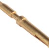 Receptacle, AWG 26-22, solder connection, gold-plated, SA3347/1