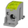 Blok rozdzielczy LKN 125A (1x35/1x16 - 6x16) Al/Cu- żółty