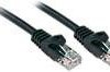 kabel LAN LINDY 48190, 1 szt., RJ45, CAT 6, U/UTP, 0.30 m, czarny