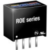 DC converter, 5 VDC, 1 W, 1 output, 15 VDC, 80 % efficiency, ROE-0515S