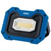 Draper 87836 5W COB LED Work Light - 500 Lm (Blue, 4 x AA Batteries Supplied)