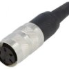 Złącze M16 Wtyk Żeńskie -Pin 4 5A 300V C091a T3301001u
