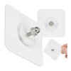 Uchwyt Samoprzylepny Śruba 4mm - 2szt - folia 55x55mm Uchwyt Ścienny