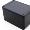 ABS enclosure, (L x W x H) 150 x 100 x 90 mm, black (RAL 9005), IP54, RL6465BK