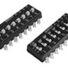Przełącznik DIP 2-pozycyjny SPST SMD 25 mA IP40