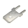 Konektor męski 6,3mm w druk, prosty