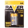 Akumulator Ni-MH R6 / AA 600mAh RAVER SOLAR /blister 2szt/ B7426