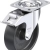 Blickle 307538 LE-PP 125G-FI Rolka obrotowa z blachy stalowej Średnica koła: 125 mm Maksymalne obciążenie: 150 kg 1 szt.
