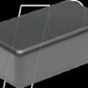 1551SBK shell case, series 1551, 50 x 50 x 15 mm, black