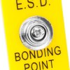 "ESD bonding point", push button Ø 10.3 mm, 1 x push button, screw eye M5, C-211 7746