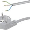 Kabel zasilający HAWA 1008223, H05VV- F 3G1 1,5 mm, 250 V, 16A,1,5 m, szary