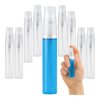 10x Atomizer Perfum 10ml Plastikowy Pusty - Mini Buteleczka Podróżna